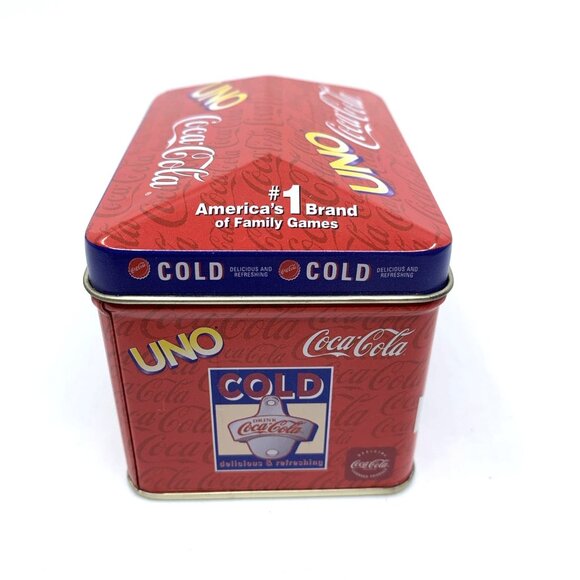 2004 Coca-Cola UNO Playing Cards w/Special Edition Collector Tin Sealed Decks - Picture 7 of 9